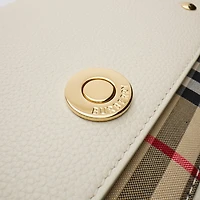 Note Bag in Vintage check/soap beige - Women, Leather | Burberry® Official