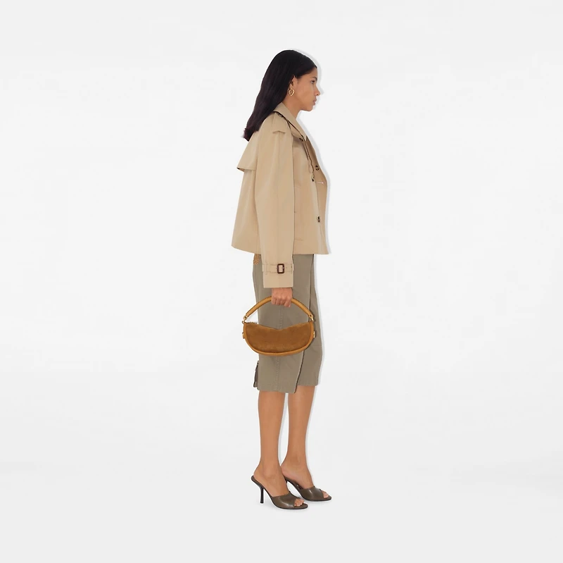 B Clip Shoulder Bag in Hebden - Women, Leather | Burberry® Official