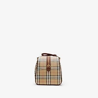 Check Holdall in Archive beige - Men, Cotton | Burberry® Official