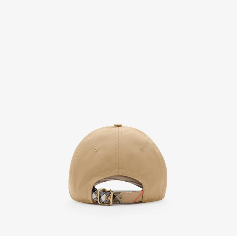 Gabardine Baseball Cap in Flax beige/sand beige - Men | Burberry® Official