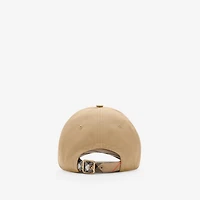Gabardine Baseball Cap in Flax beige/sand beige - Men | Burberry® Official