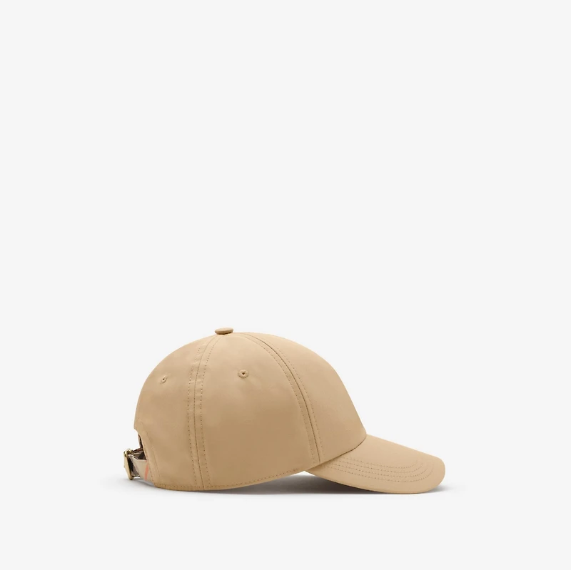 Gabardine Baseball Cap in Flax beige/sand beige - Men | Burberry® Official