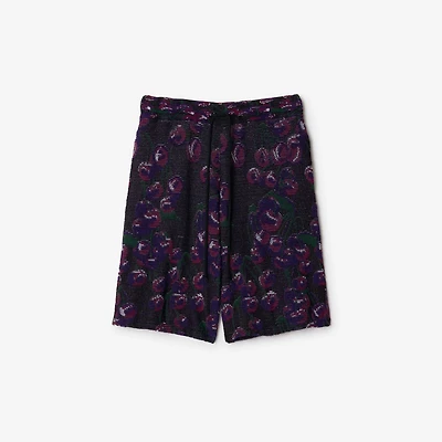 Cherry Cotton Silk Shorts - Men | Burberry® Official