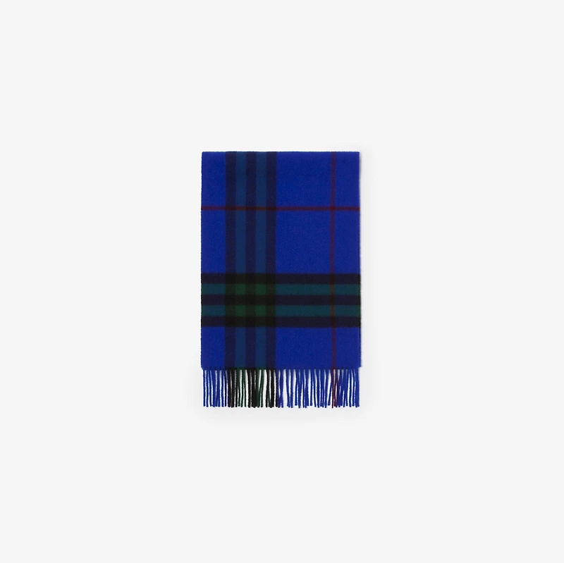 Check Cashmere Scarf in Knight | Burberry® Official