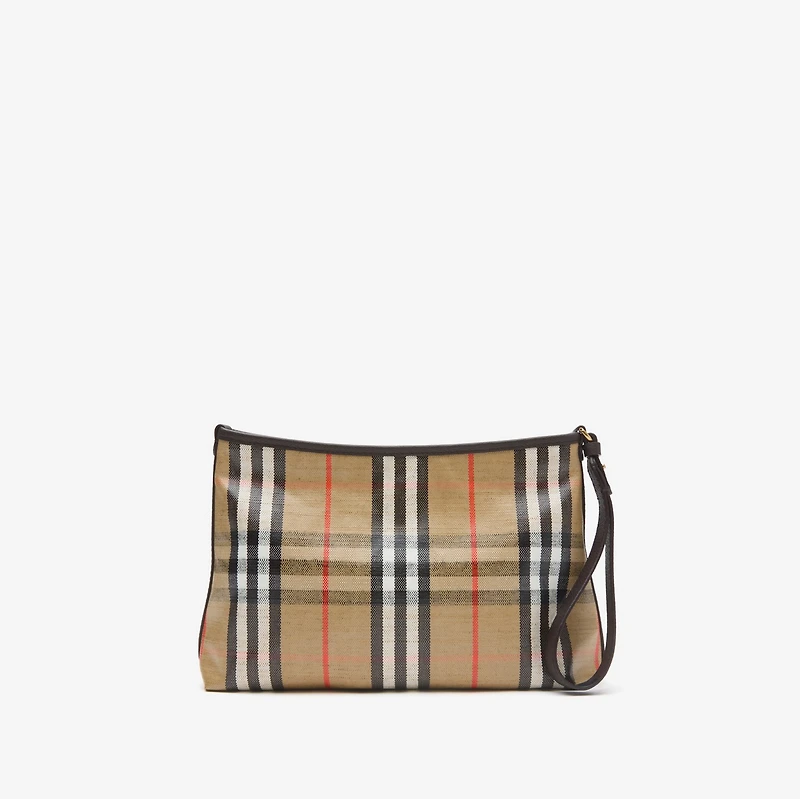 Highlands Pouch​ in Sand beige - Men | Burberry® Official