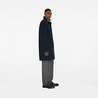 Mid-length Cashmere Car Coat in Navy - Men | Burberry® Official