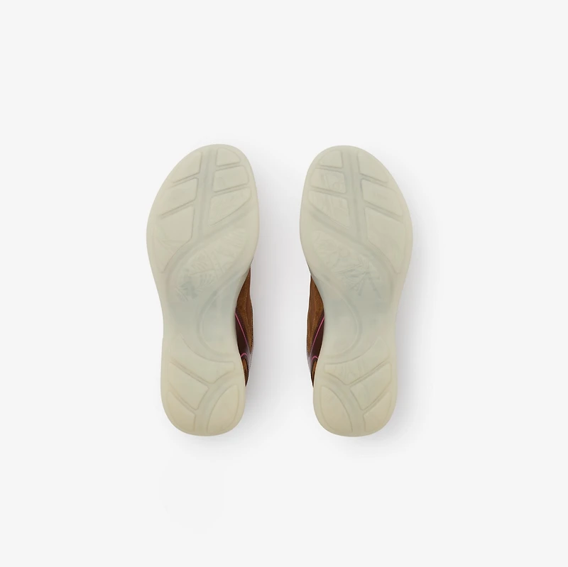 Matrix Sport Sneakers​ in Chestnut brown - Men | Burberry® Official