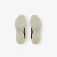 Matrix Sport Sneakers​ in Chestnut brown - Men | Burberry® Official