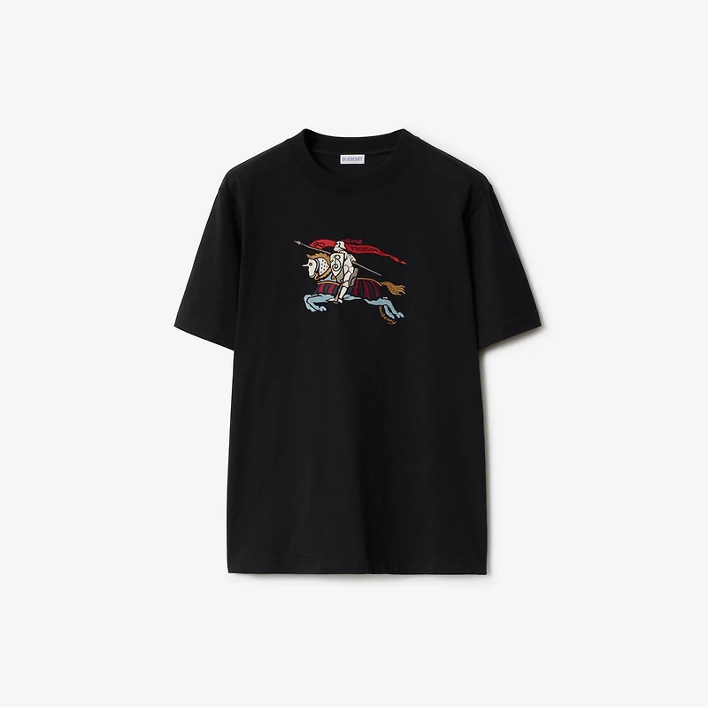 EKD Cotton T-shirt in Black - Men | Burberry® Official