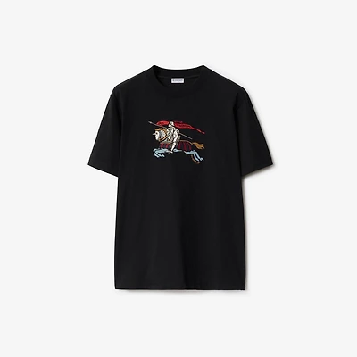 EKD Cotton T-shirt in Black - Men | Burberry® Official