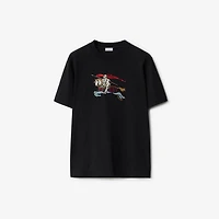 EKD Cotton T-shirt in Black - Men | Burberry® Official