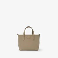 Mini Reversible Bloomsbury Tote​ in Mushroom beige/mallow pink - Women, Leather | Burberry® Official