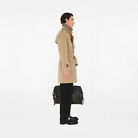 Mid-length Kensington Heritage Trench Coat in Honey - Men, Cotton Gabardine | Burberry® Official