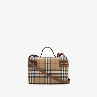 Check Vanity Bag​ in Archive beige/briar brown - Women | Burberry® Official