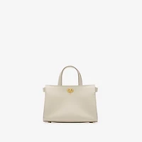 Mini Cotswolds Tote in Soap beige - Women, Leather | Burberry® Official