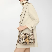 Small Rider Bag in Natural beige/dark brown - Women, Leather | Burberry® Official