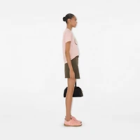 Knight Stamp Cotton T-shirt in Bouquet - Women | Burberry® Official