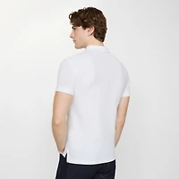 Cotton Polo Shirt in White - Men | Burberry® Official