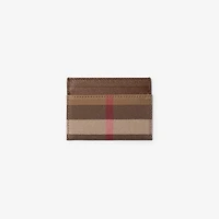 Check Card Case in Earth - Women | Burberry® Official