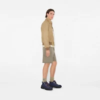 Nubuck Scoot Hike Boots​ in River - Men | Burberry® Official