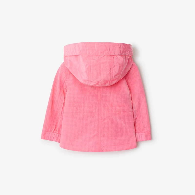 Logo Nylon Jacket in Blossom | Burberry® Official