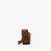 Check Pocket Crossbody Bag in Archive beige - Men, Cotton | Burberry® Official
