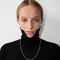 Shield Lock Necklace in Silver - Women | Burberry® Official