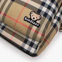 Check Backpack in Sand - Children | Burberry® Official