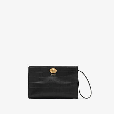 Cotswolds Pouch in Black - Women | Burberry® Official