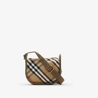 Mini B Clip Messenger Bag in Sand beige - Women | Burberry® Official
