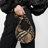 Chainmail Bag in Sand beige - Women | Burberry® Official