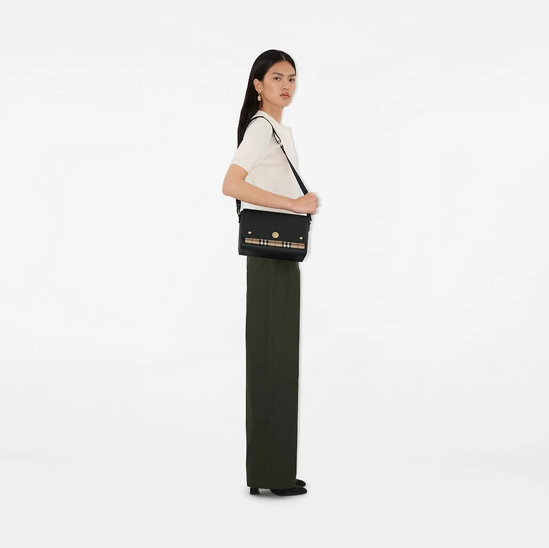 Note Bag in Black - Women | Burberry® Official