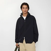 Reversible Check Hooded Jacket in Black - Men | Burberry® Official
