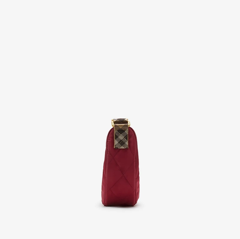 Horseshoe Crossbody Bag in Cherry red - Women, Nylon | Burberry® Official