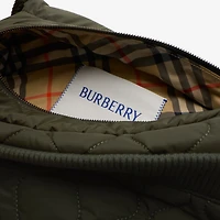 Clifton Messenger Bag​ in Shale - Men, Nylon | Burberry® Official