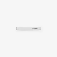 Logo Tie Bar in Silver - Men | Burberry® Official