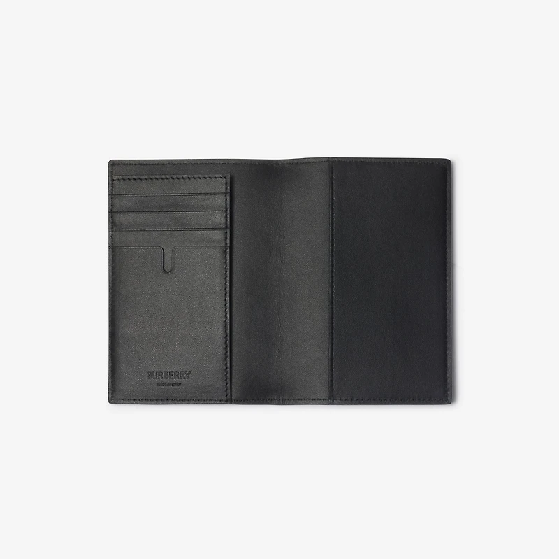 EKD Passport Holder in Black - Men | Burberry® Official