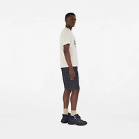 Car Cotton T-shirt in Chalk white - Men | Burberry® Official