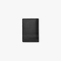 City Check Folding Card Case in Iron grey - Men, Cotton, Technical | Burberry® Official