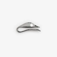 Duck Tie Bar in Silver - Men | Burberry® Official