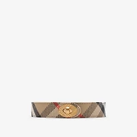Check Cotswolds Belt in Sand beige - Women | Burberry® Official