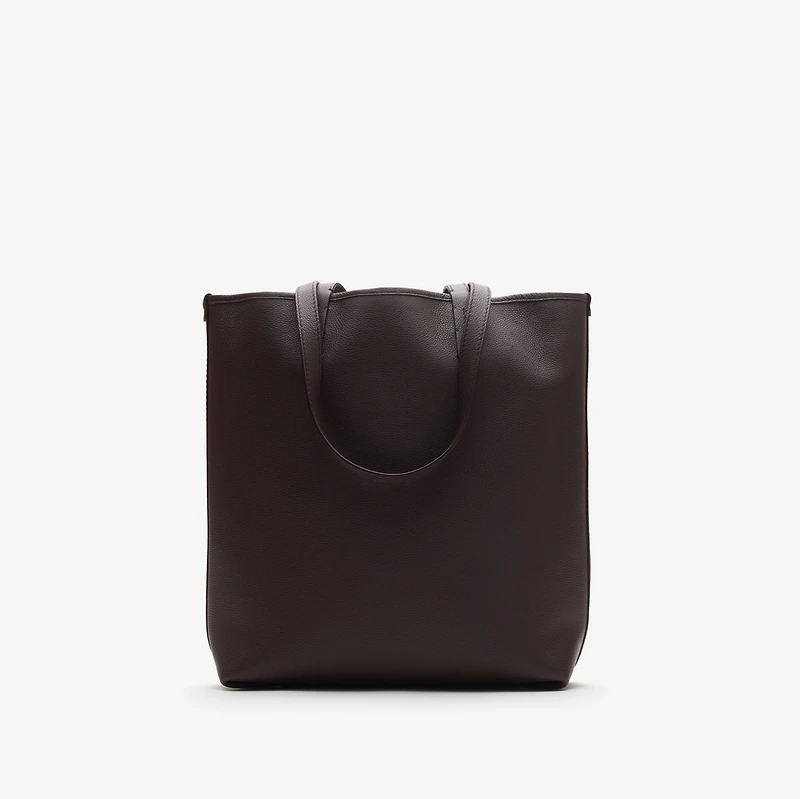 Reversible Bloomsbury North South Tote​ in Sand beige/peat brown - Men | Burberry® Official
