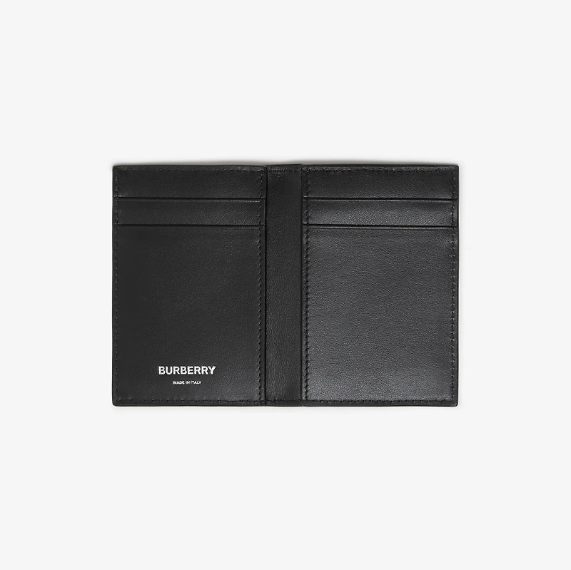 Check Folding Card Case in Archive beige - Men, Canvas | Burberry® Official