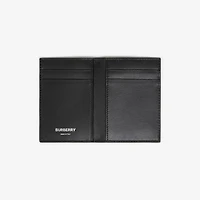 Check Folding Card Case in Archive beige - Men, Canvas | Burberry® Official