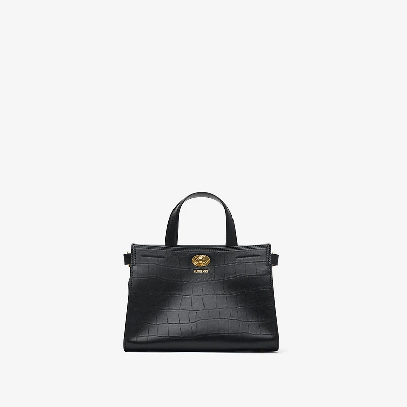 Mini Cotswolds Tote in Black - Women | Burberry® Official