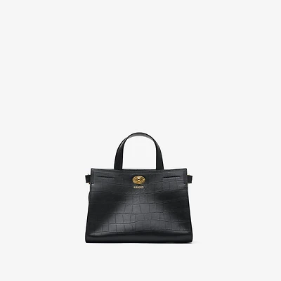 Mini Cotswolds Tote in Black - Women | Burberry® Official