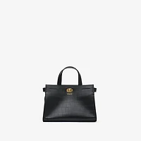 Mini Cotswolds Tote in Black - Women | Burberry® Official