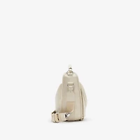 B Clip Messenger Bag in Soap beige - Women