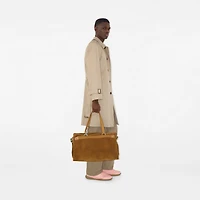 B Clip Holdall in Hebden - Men, Leather | Burberry® Official