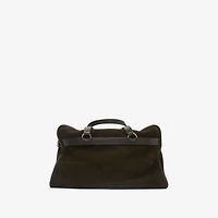 B Clip Holdall in Weald - Men, Leather | Burberry® Official